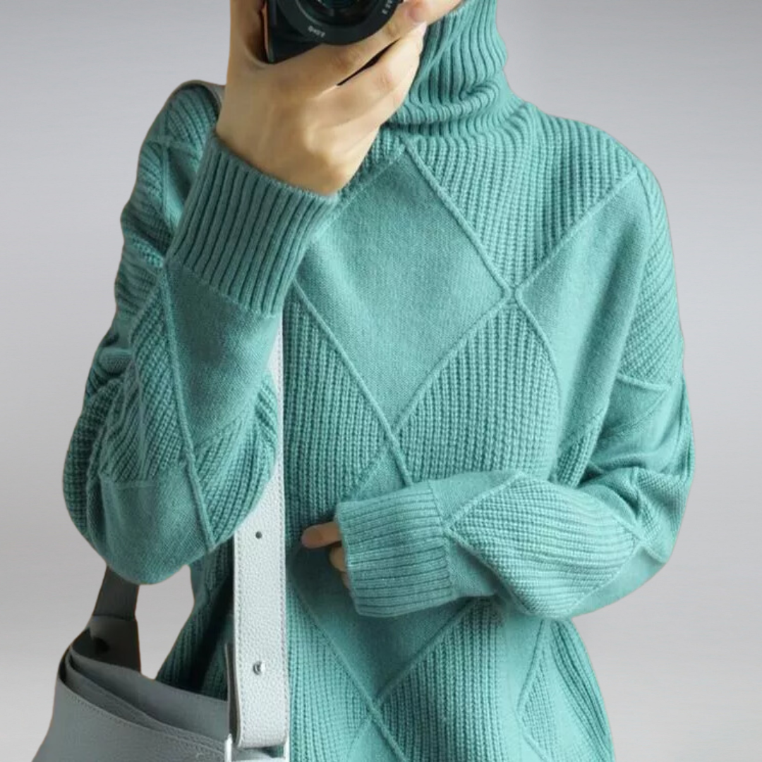 Adelle | Kuscheliger Rollkragenpullover in stilvollem Design