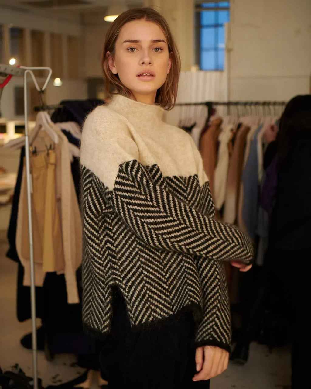 ADELIE | Exklusiver Turtleneck-Pullover aus hochwertigem Strick