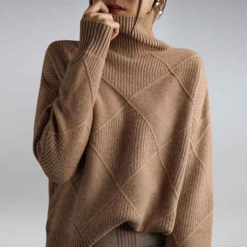 Adelle | Kuscheliger Rollkragenpullover in stilvollem Design