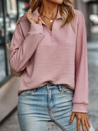 Vilja | Stylish Half-Zip Pullover