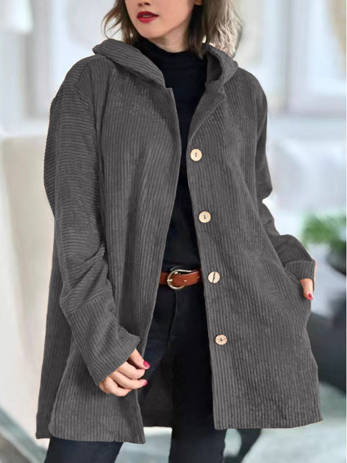 CORDIA | MYSIG MANCHESTERJACKA MED HUVA