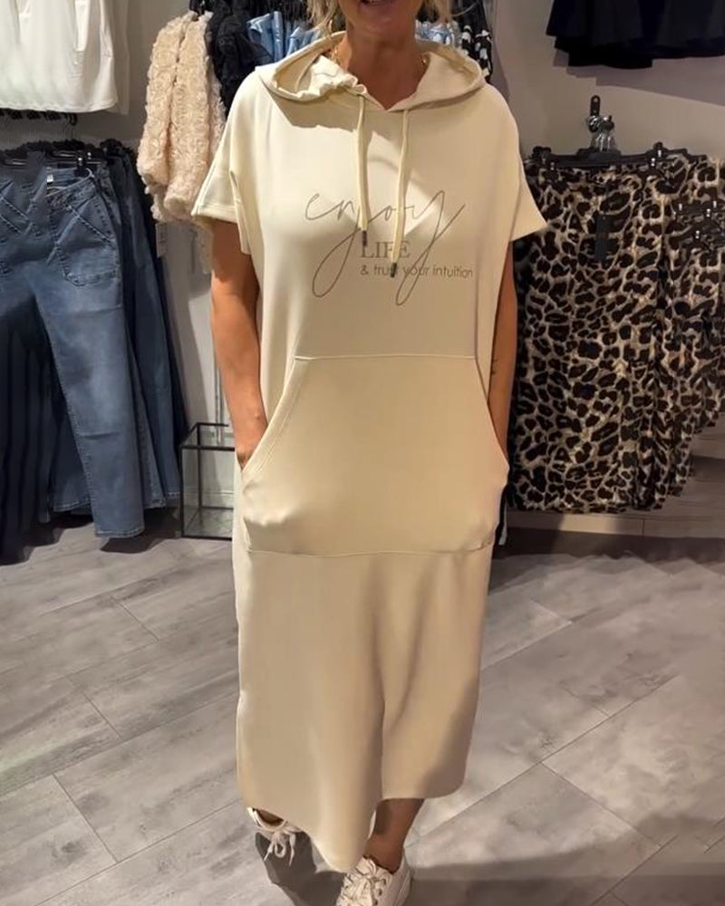 MAREN | Bekväm hoodieklänning för stilfulla vardagslooks