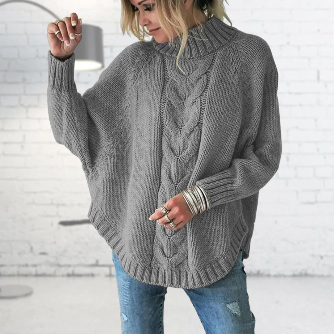 Elysian | Eleganter Strickpullover mit stilvollem Zopfmuster