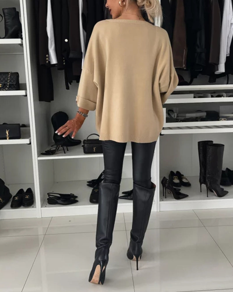 Isabella | Elegante Strickbluse für zeitlosen Stil