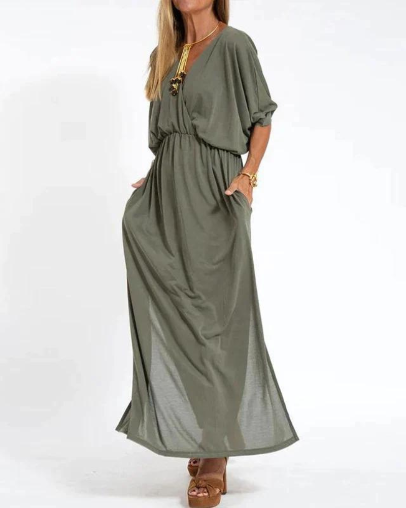 LANI | Elegant vintage-maxiklänning för en tidlös stil