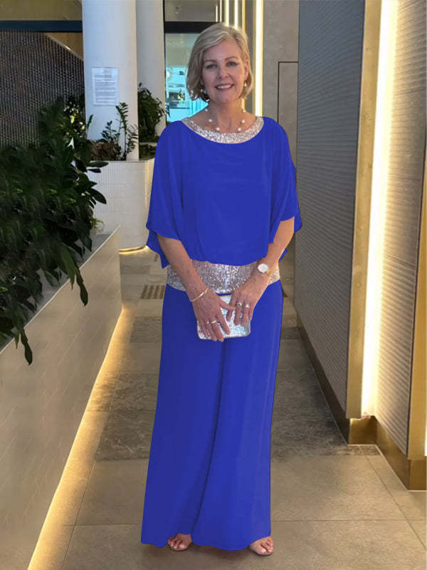 Mia | Elegant färgglatt tvådelat set
