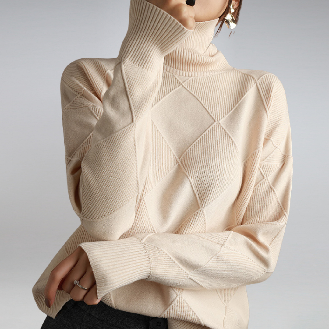 Adelle | Kuscheliger Rollkragenpullover in stilvollem Design
