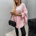 Isabelle | Eleganter Damenpullover mit klassischem Rundhalsausschnitt