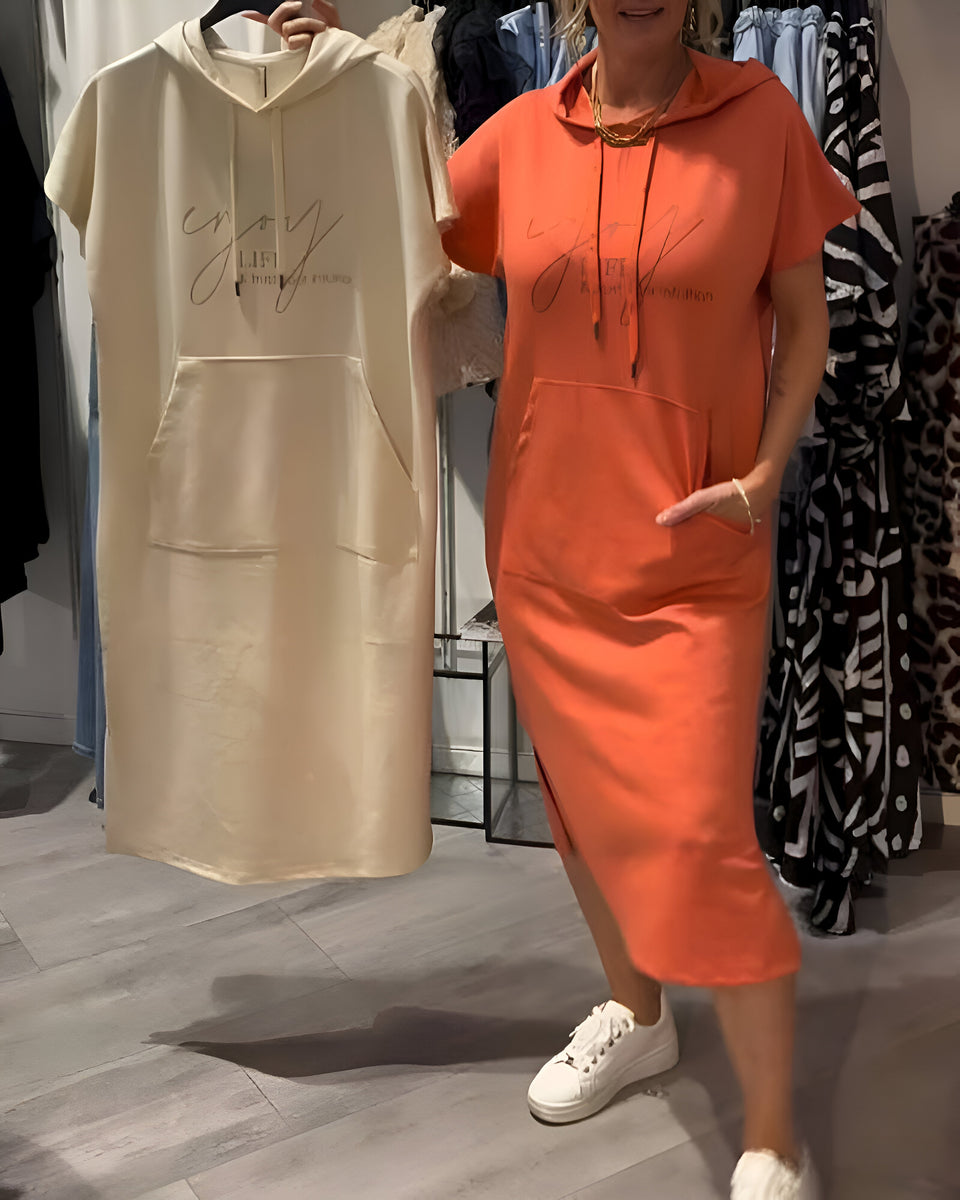 MAREN | Bekväm hoodieklänning för stilfulla vardagslooks