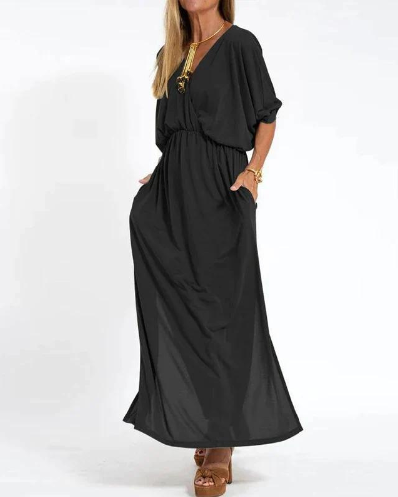 LANI | Elegant vintage-maxiklänning för en tidlös stil
