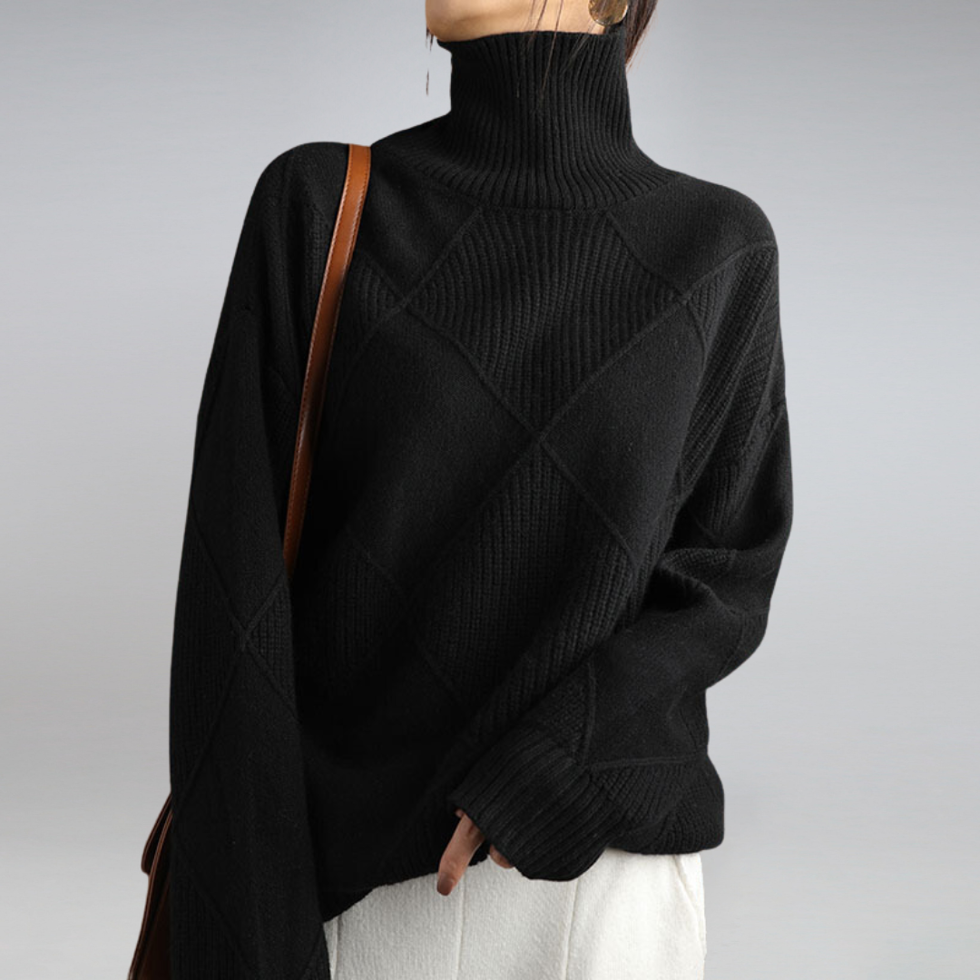 Adelle | Kuscheliger Rollkragenpullover in stilvollem Design