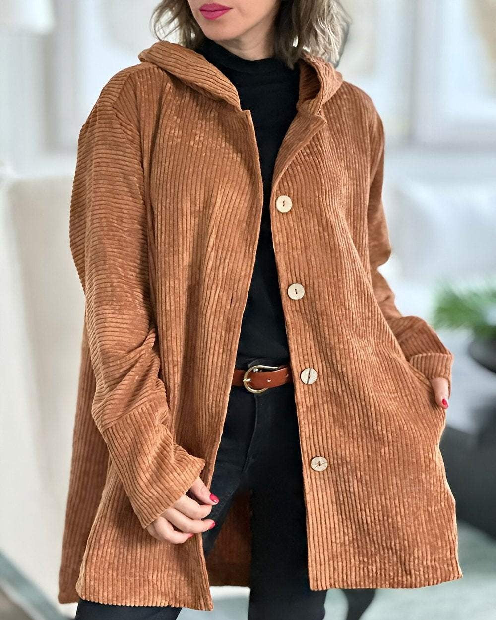 CORDIA | MYSIG MANCHESTERJACKA MED HUVA