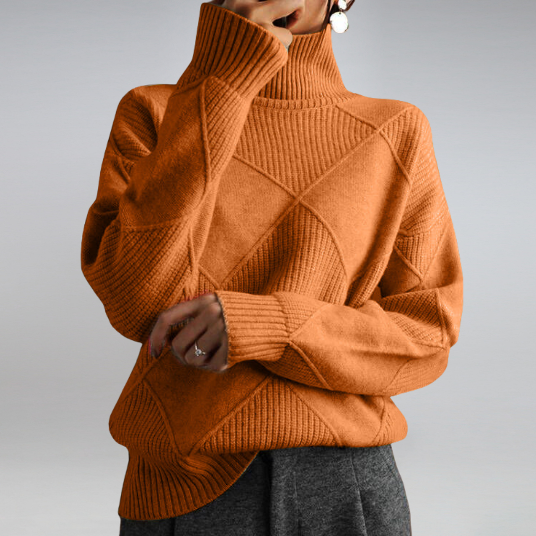 Adelle | Kuscheliger Rollkragenpullover in stilvollem Design