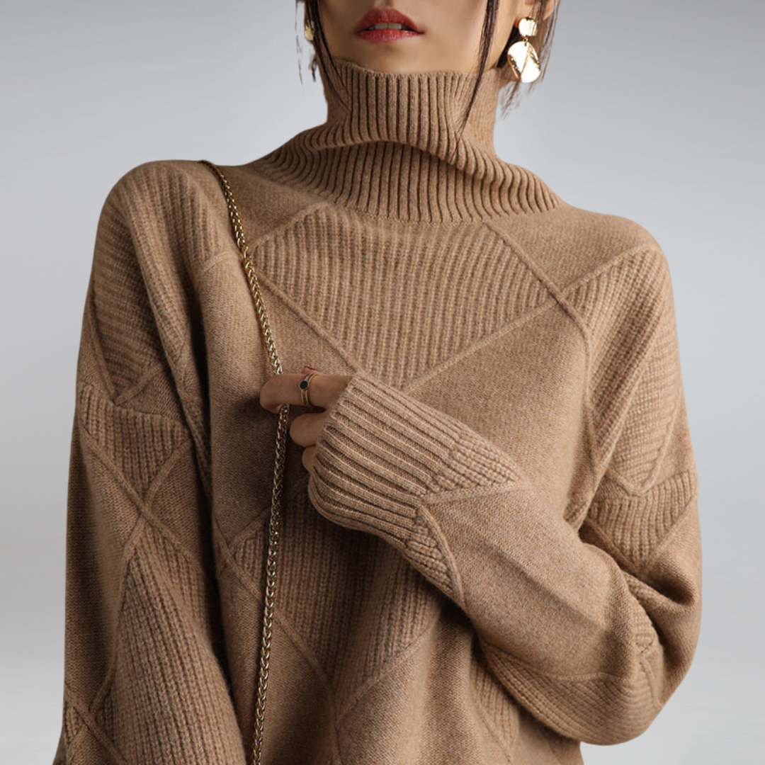 Adelle | Kuscheliger Rollkragenpullover in stilvollem Design
