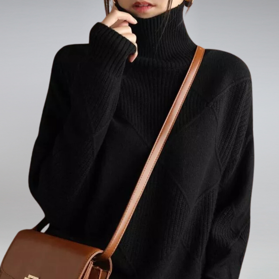 Adelle | Kuscheliger Rollkragenpullover in stilvollem Design