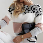 Cheyenne | Lässiger Pullover mit stilvollem Leo-Muster