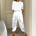 Averielle | Elegant, lyxigt fallande tvådelat set