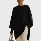Livia | Kuscheliger Oversize-Poncho-Pullover