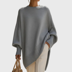 Livia | Oversize-Poncho-Pullover in stilvollem Design