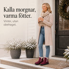 VATTENTÄTA OCH HALKSÄKRA SNÖKÄNGOR FÖR DAM