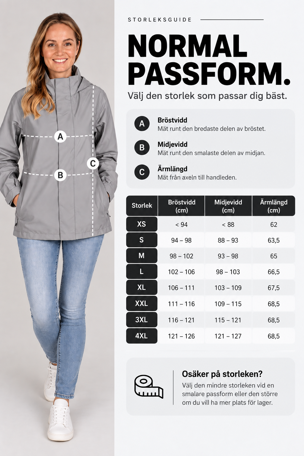 3-I-1 SMART JACKET PRO – CERTIFIERAD SKYDDSJACKA, 100 % REFLEKTERANDE MED AVTAGBAR FLEECEJACKA