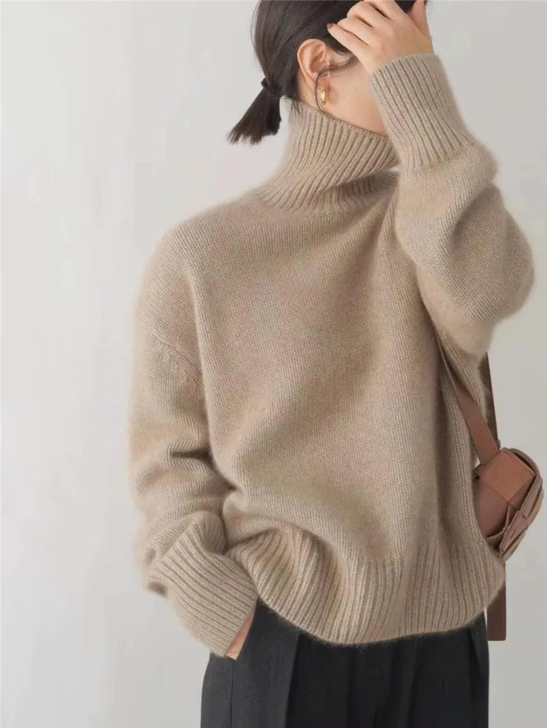 Lena | Eleganter Rollkragenpullover