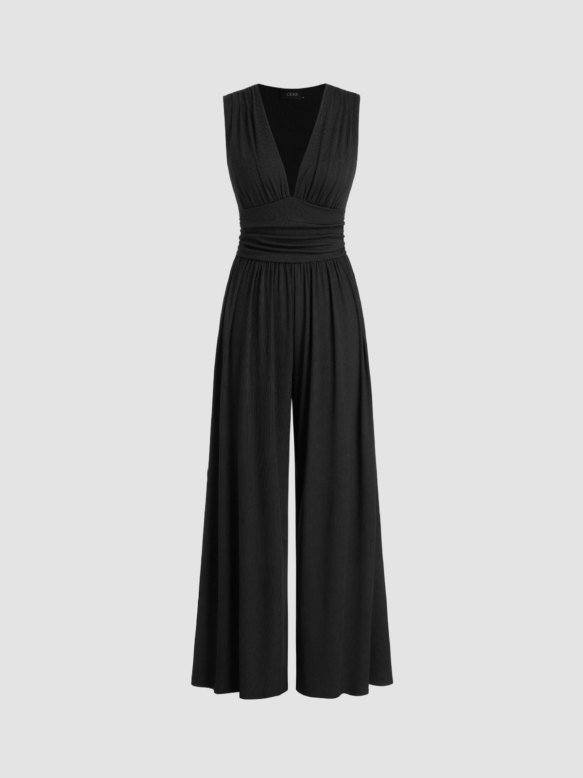 LIA | Elegant ärmlös jumpsuit med vida ben