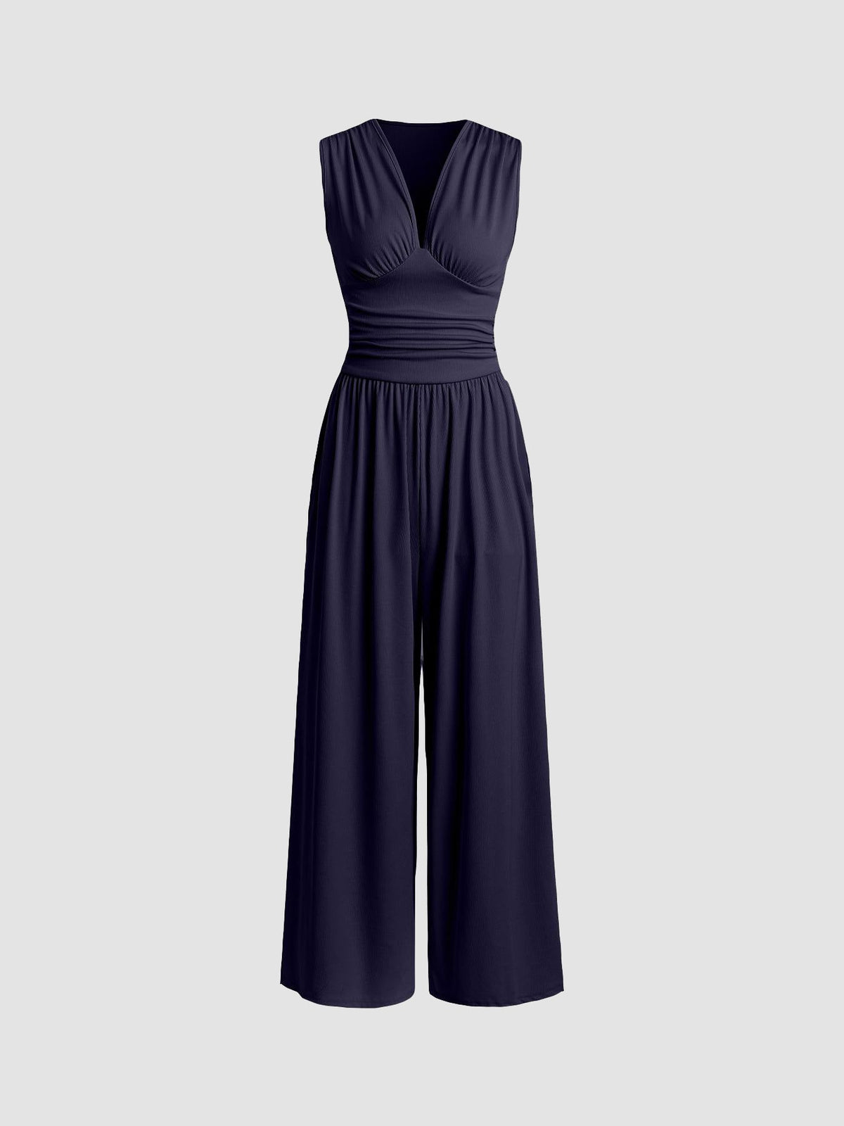 LIA | Elegant ärmlös jumpsuit med vida ben