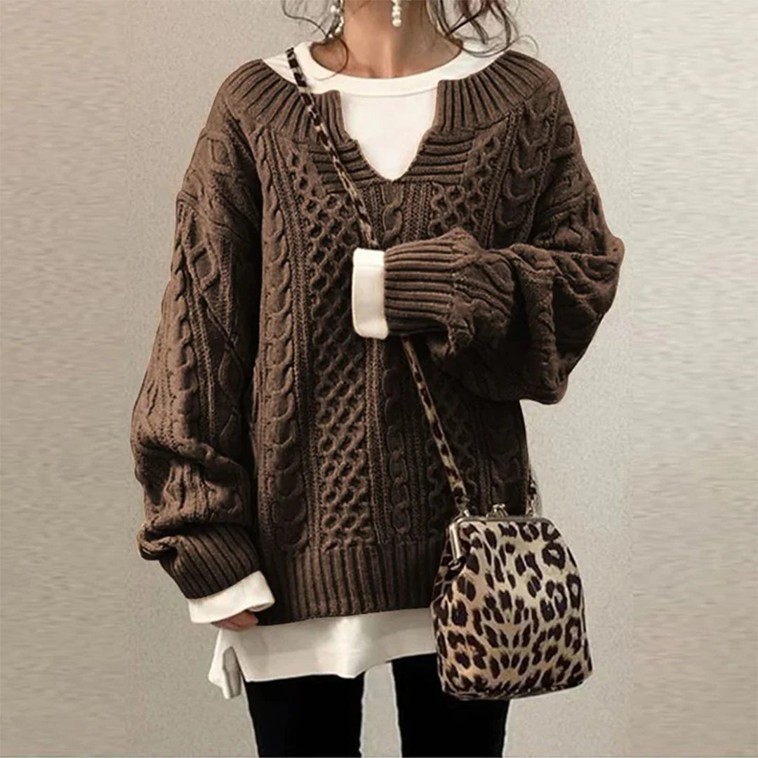 STACY | Oversize-Strickpullover für stilvollen Komfort
