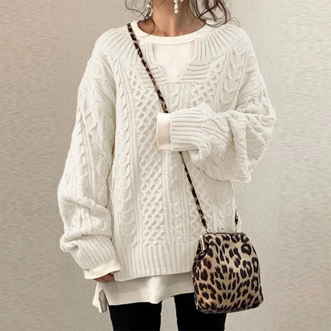 STACY | Oversize-Strickpullover für stilvollen Komfort