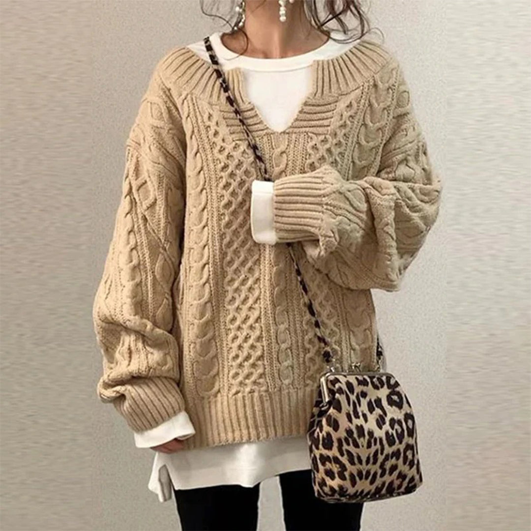 STACY | Oversize-Strickpullover für stilvollen Komfort