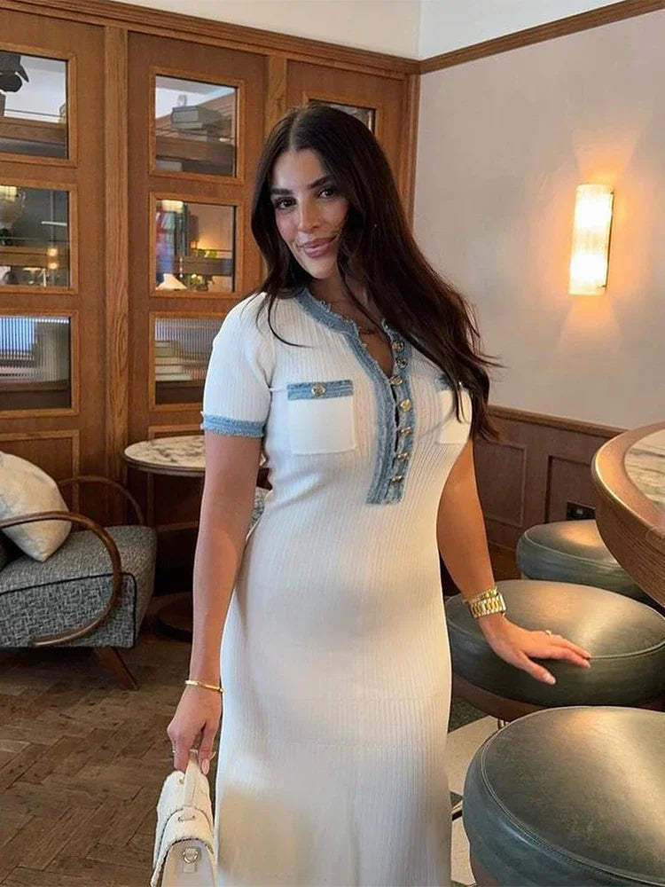Luisa | Elegant höstklänning för stilfulla tillfällen