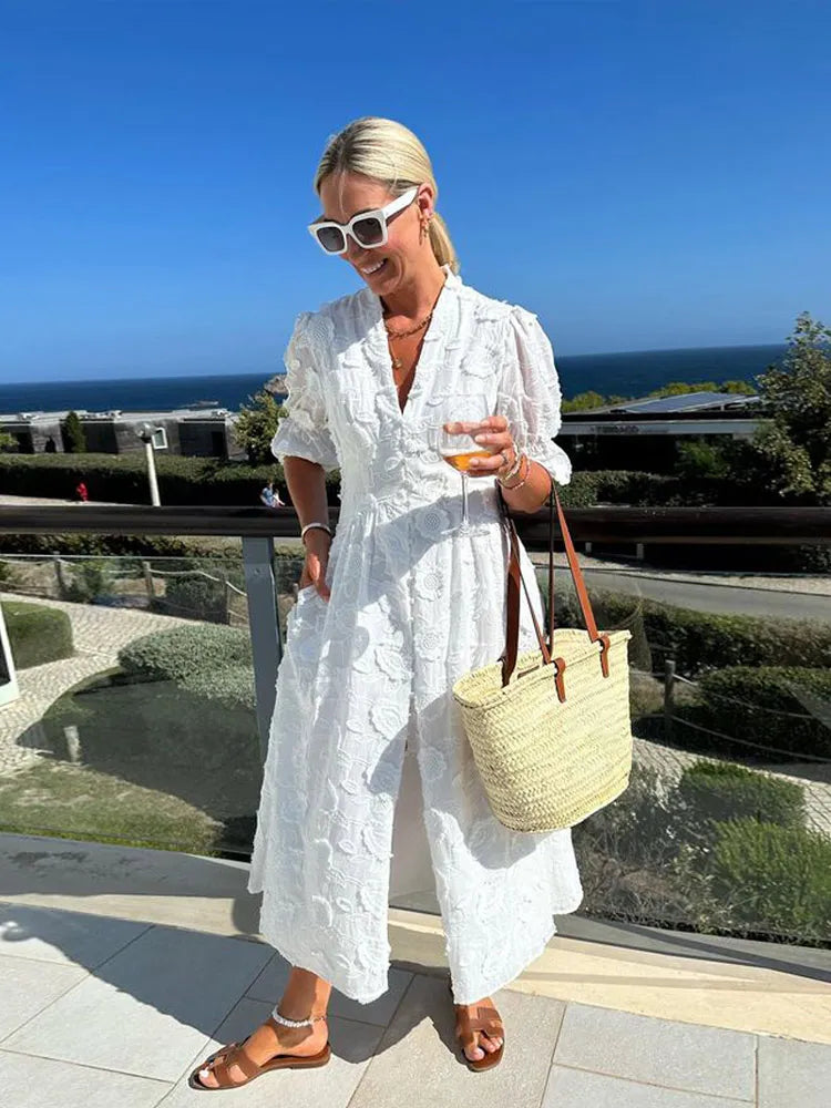 Dorothea | Elegant Mykonos-klänning