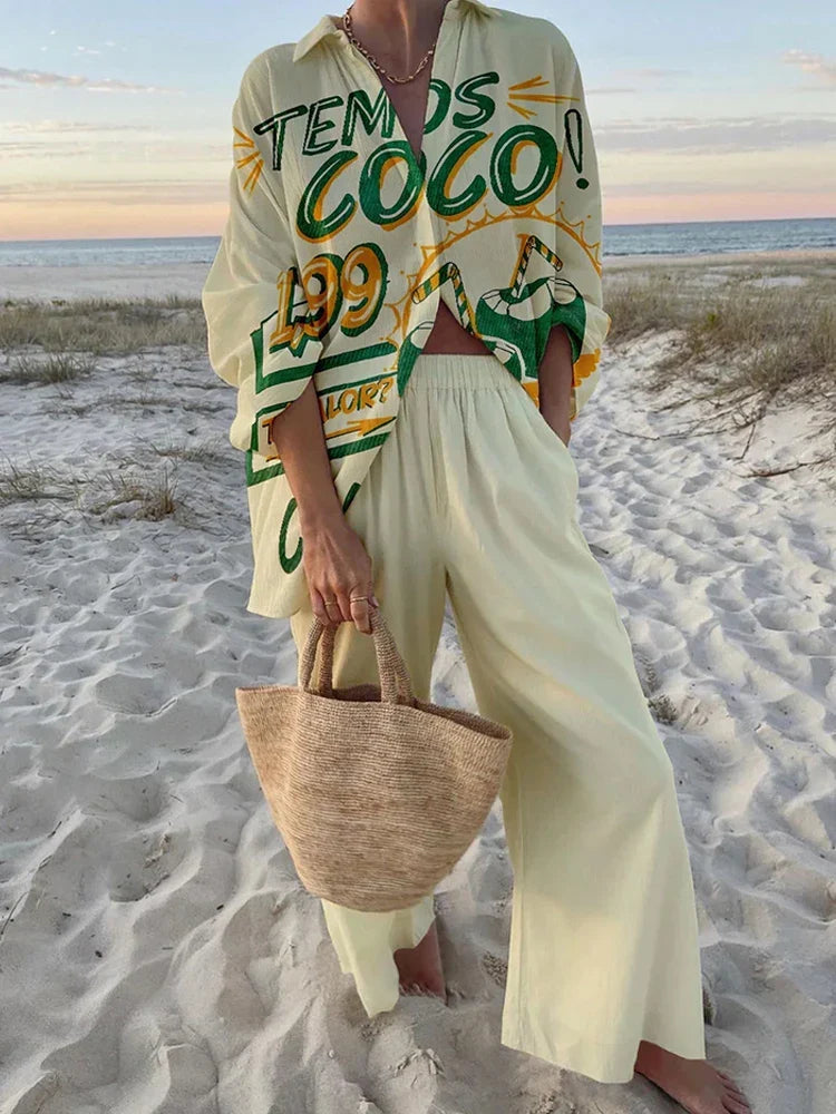 Aria | Stilren tvådelad strandoutfit