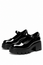MILA | ELEGANTA MARY JANE-SKOR MED BLOCKKLACK
