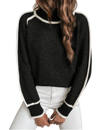 Elle | Kuscheliger Damen-Turtleneck-Pullover – Stilvoll und wärmend