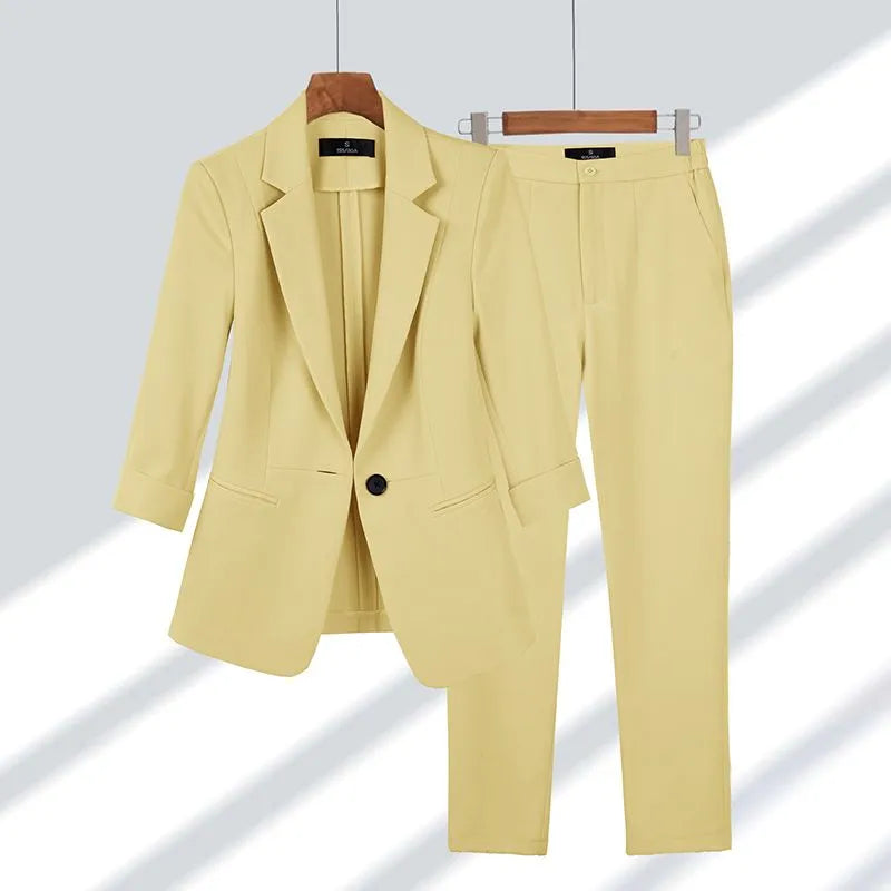 Elena | Elegant lyxigt kavajset