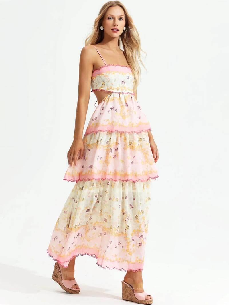 Selena | Elegant maxi-sommarklänning med förfinad design
