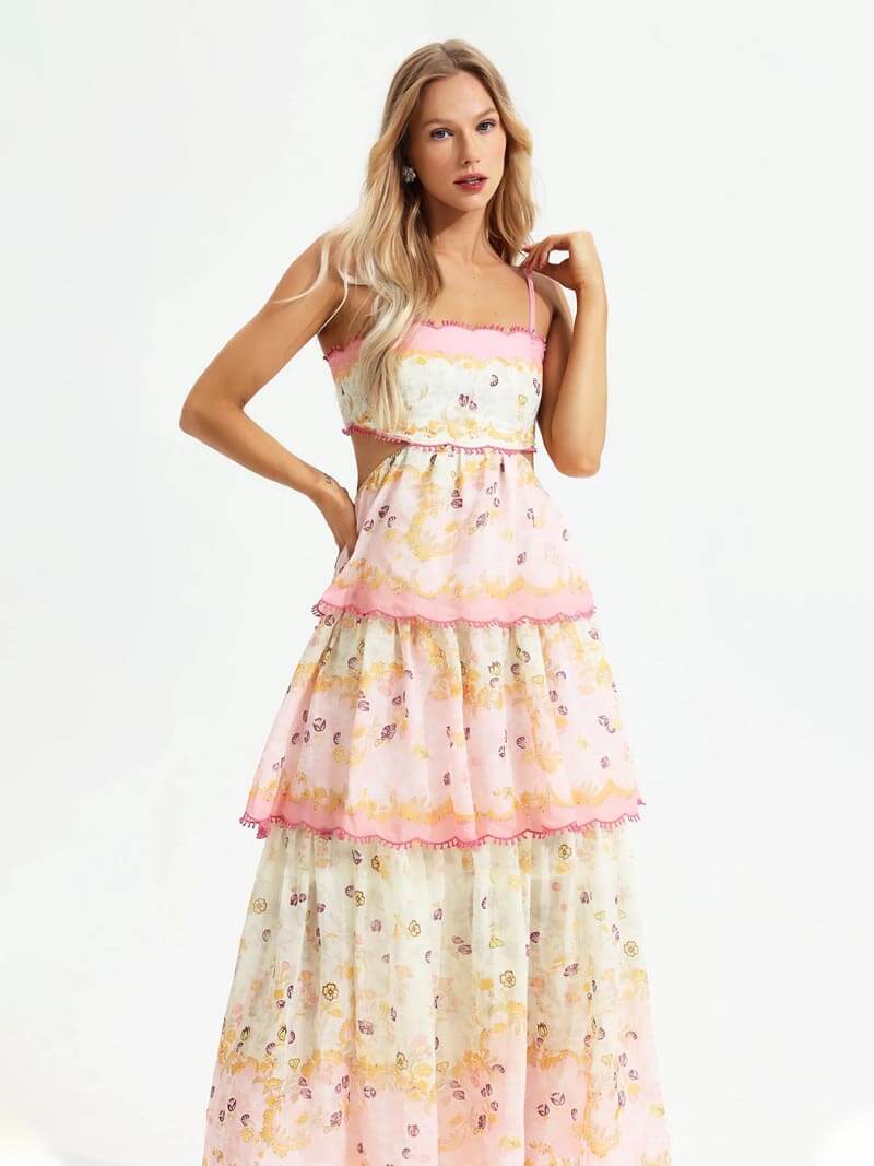 Selena | Elegant maxi-sommarklänning med förfinad design