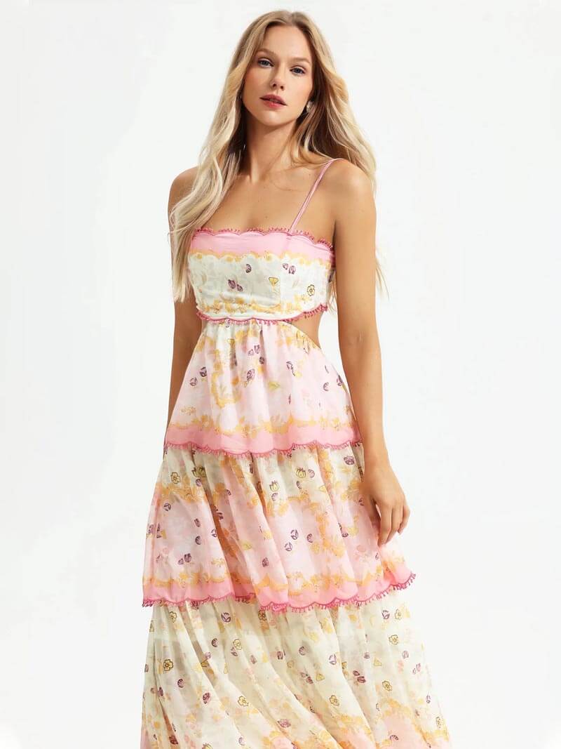 Selena | Elegant maxi-sommarklänning med förfinad design