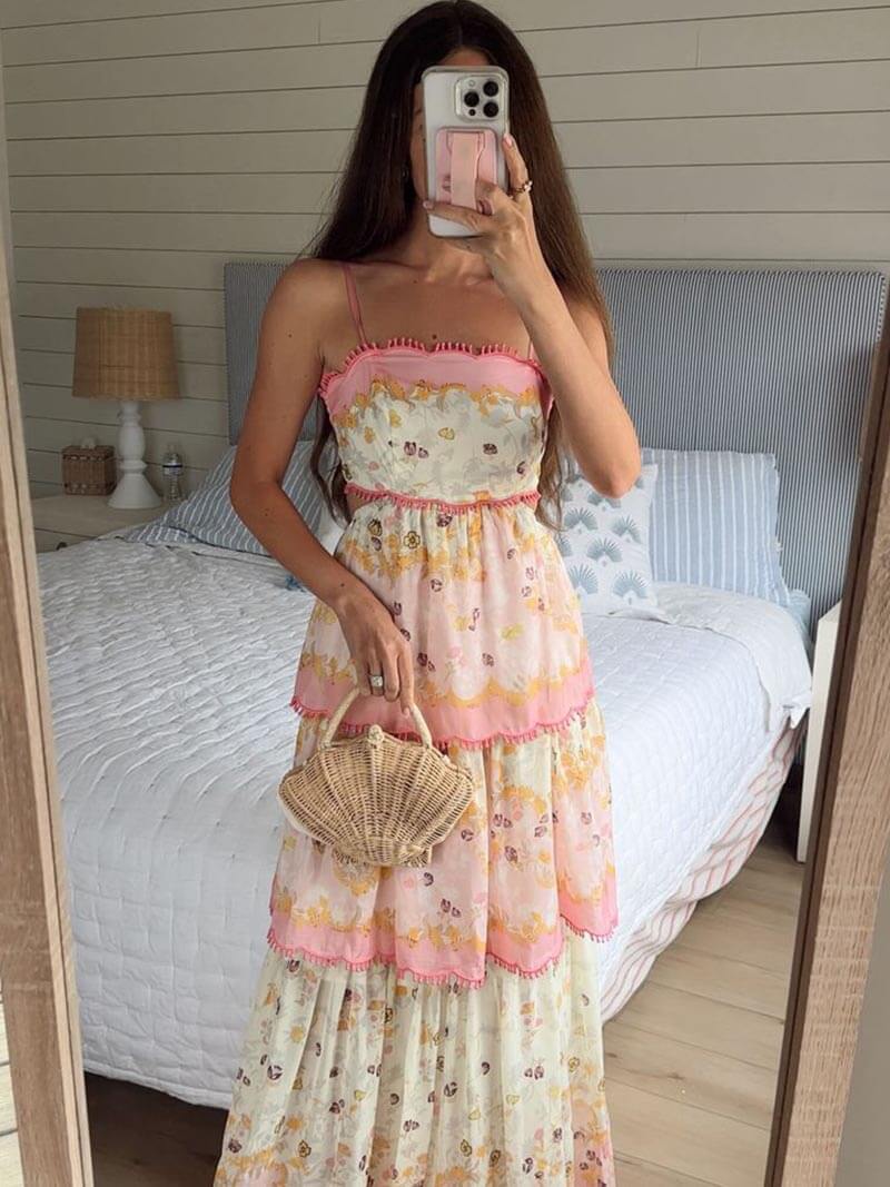 Selena | Elegant maxi-sommarklänning med förfinad design