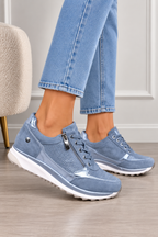 ELISE | BEKVÄMA DAMSNEAKERS MED MJUK DÄMPNING OCH DRAGKEDJA