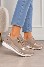 ELISE | BEKVÄMA DAMSNEAKERS MED MJUK DÄMPNING OCH DRAGKEDJA