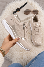 ELISE | BEKVÄMA DAMSNEAKERS MED MJUK DÄMPNING OCH DRAGKEDJA