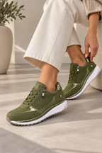 ELISE | BEKVÄMA DAMSNEAKERS MED MJUK DÄMPNING OCH DRAGKEDJA