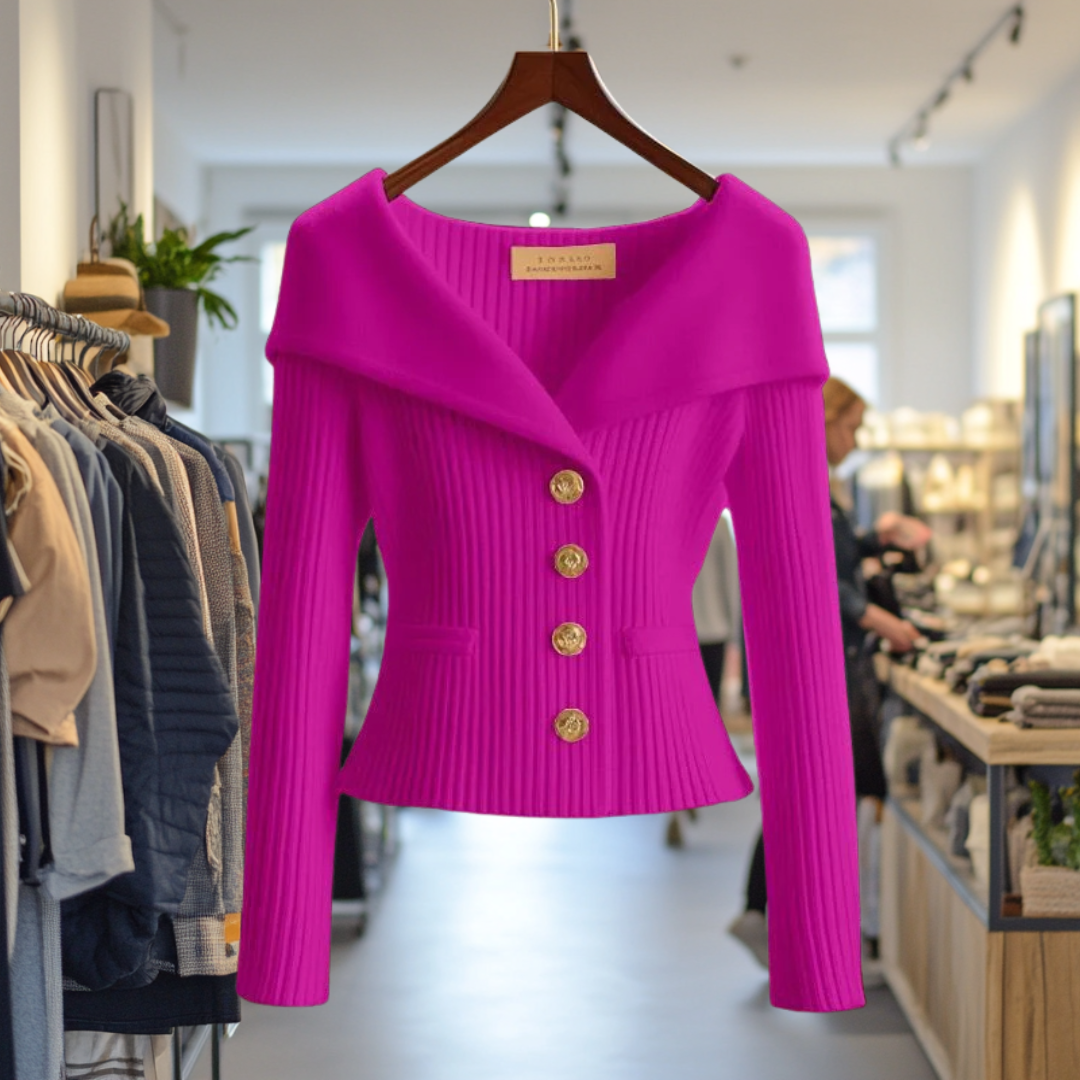 ELSE I – Luxuriöse Strickjacke für stilvolle Looks