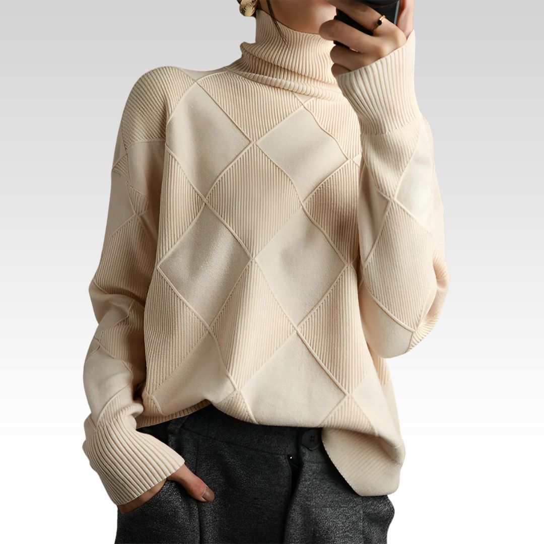 Marcelle | Kuscheliger Chunky-Rollkragenpullover