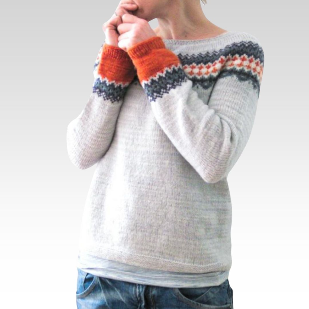 Carina | Kuscheliger Pullover der Liebe