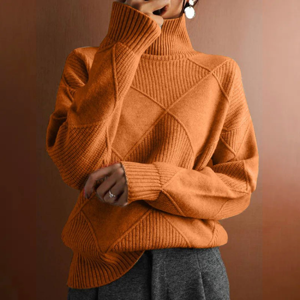 Marcelle | Kuscheliger Chunky-Rollkragenpullover