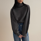 Lara | Eleganter Damenpullover mit Rollkragen
